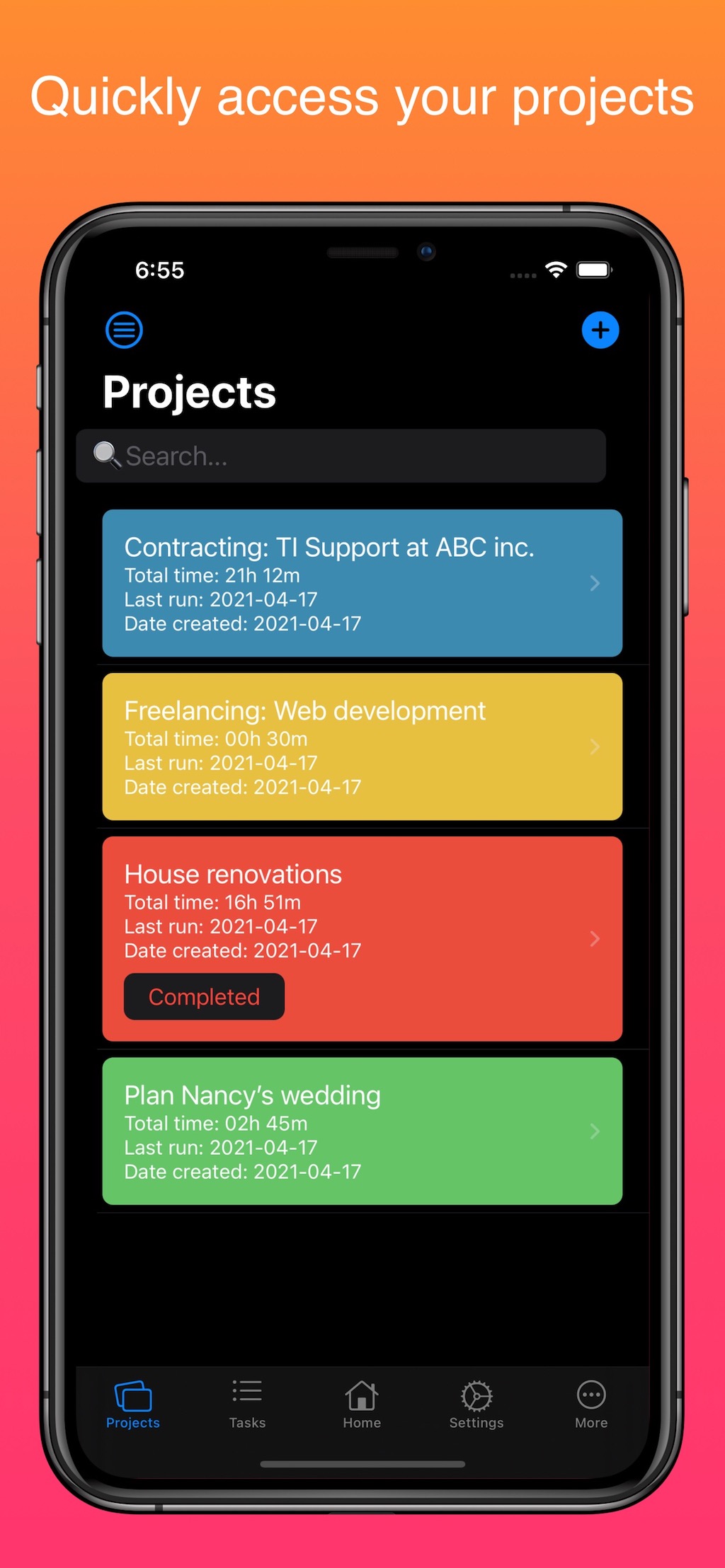 Timesheet++ Projects and tasks manager